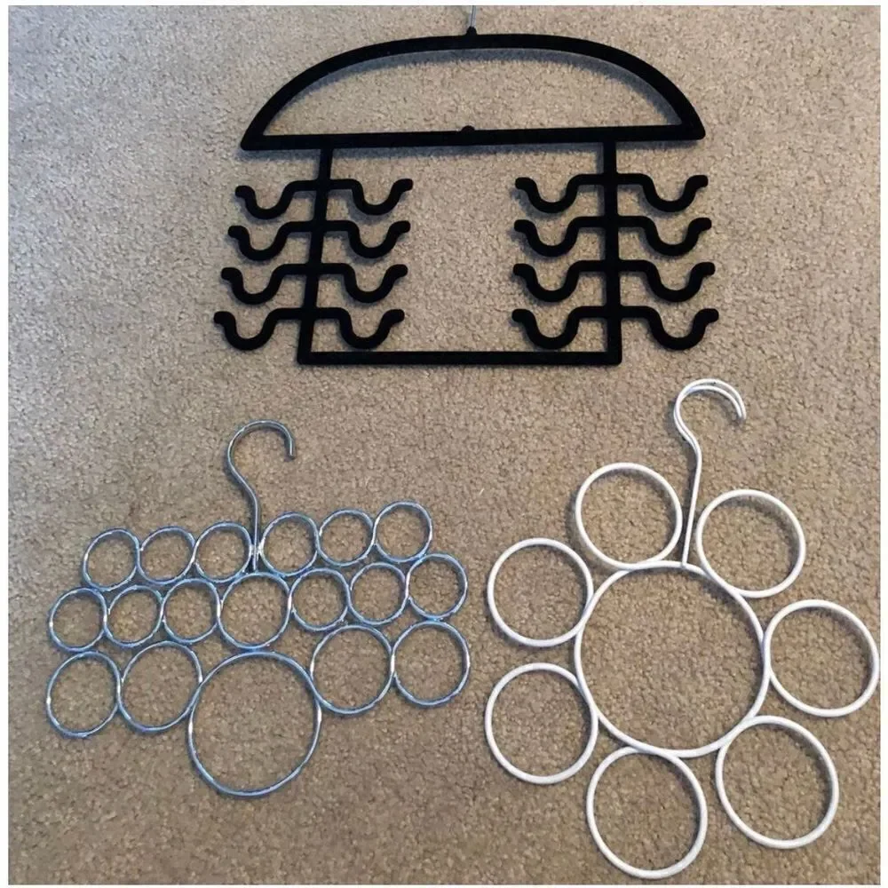 Set of (3) Scarf and Accessory Hangers